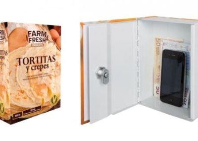 caixa forta oberta cuina