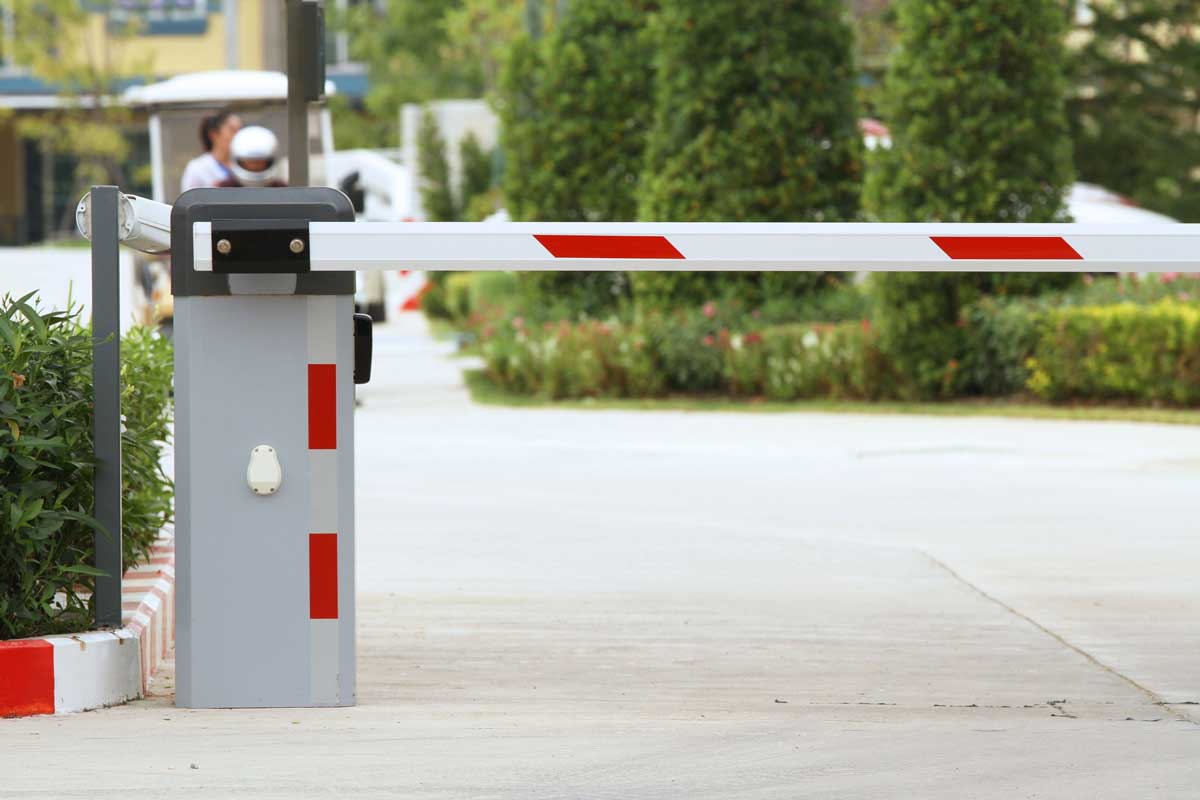Parking barriers photography Barreres parquing fotografia