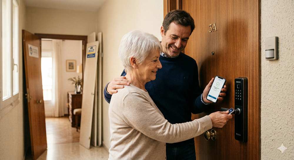 Seguridad para ancianos que viven solos